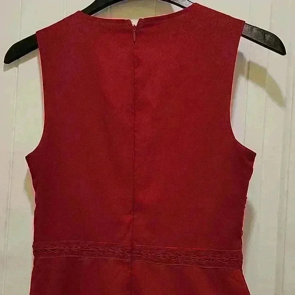 Lulus Florentia Crochet Lace Skater Dress Size Small - Picture 6 of 7